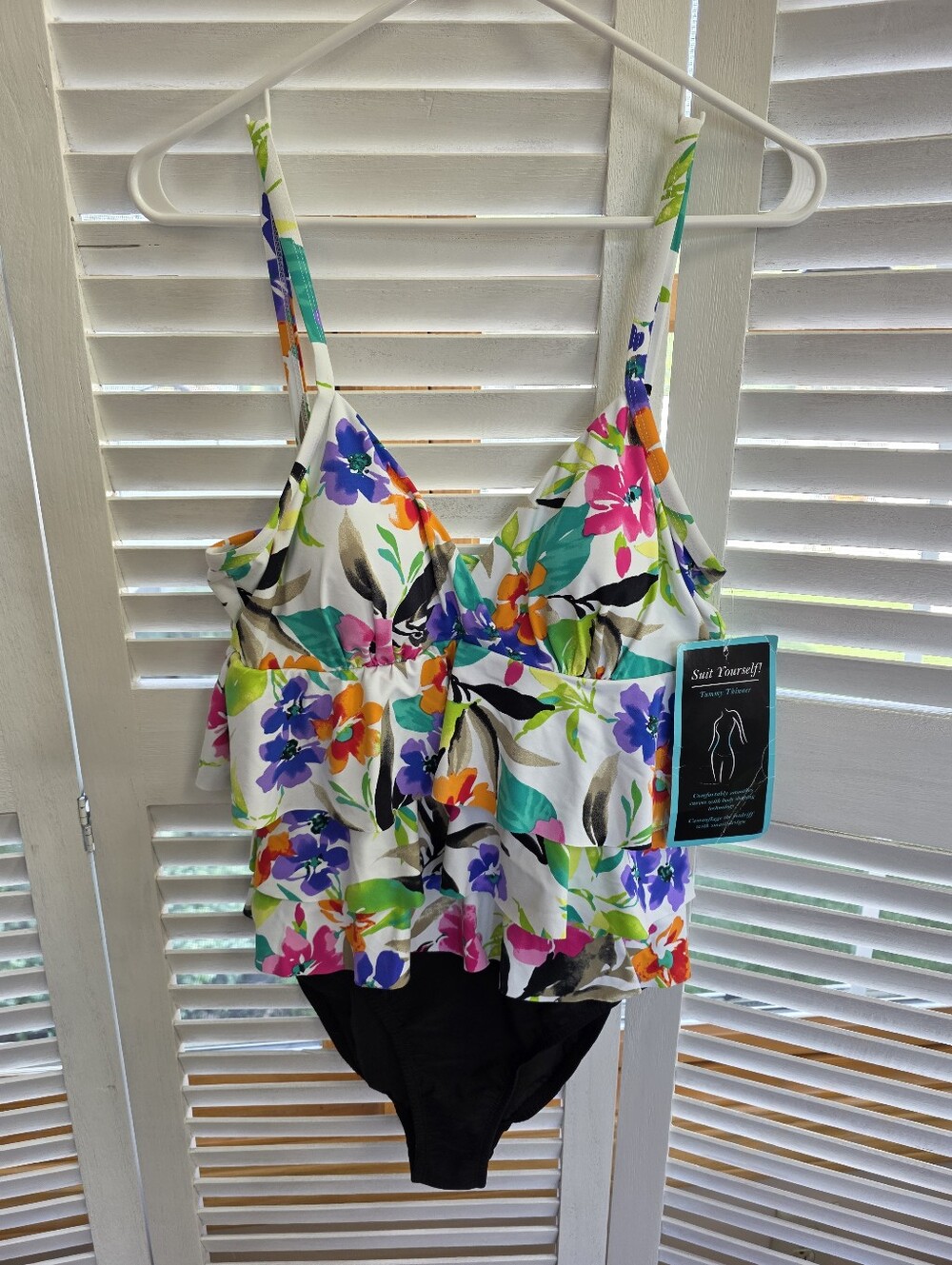 Suit Yourself Women's One-Piece Swimsuit Size 10